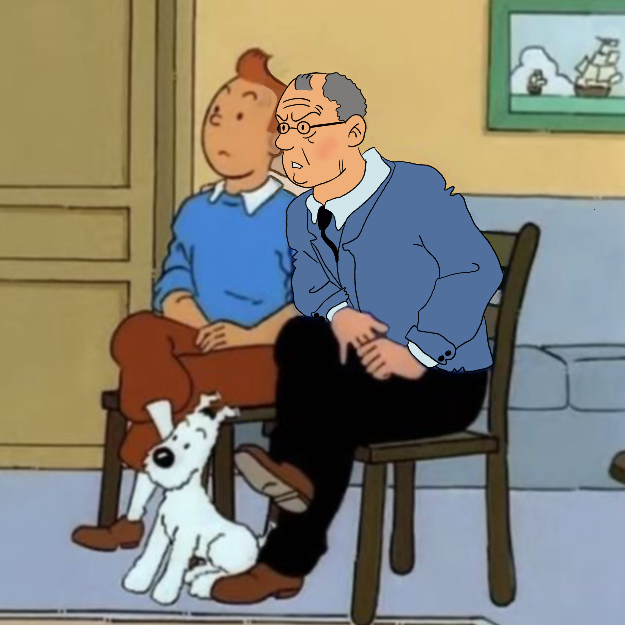 Tintin and Snowy and Friedrich Merz